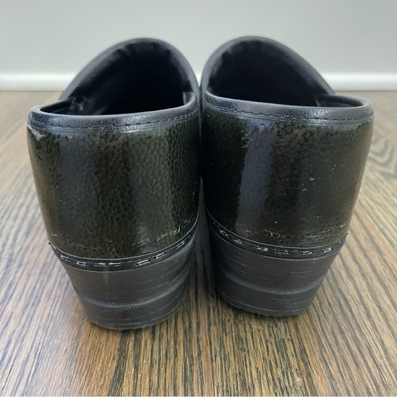 Sanita green and black danish clogs size 41/10 - Picture 7 of 9